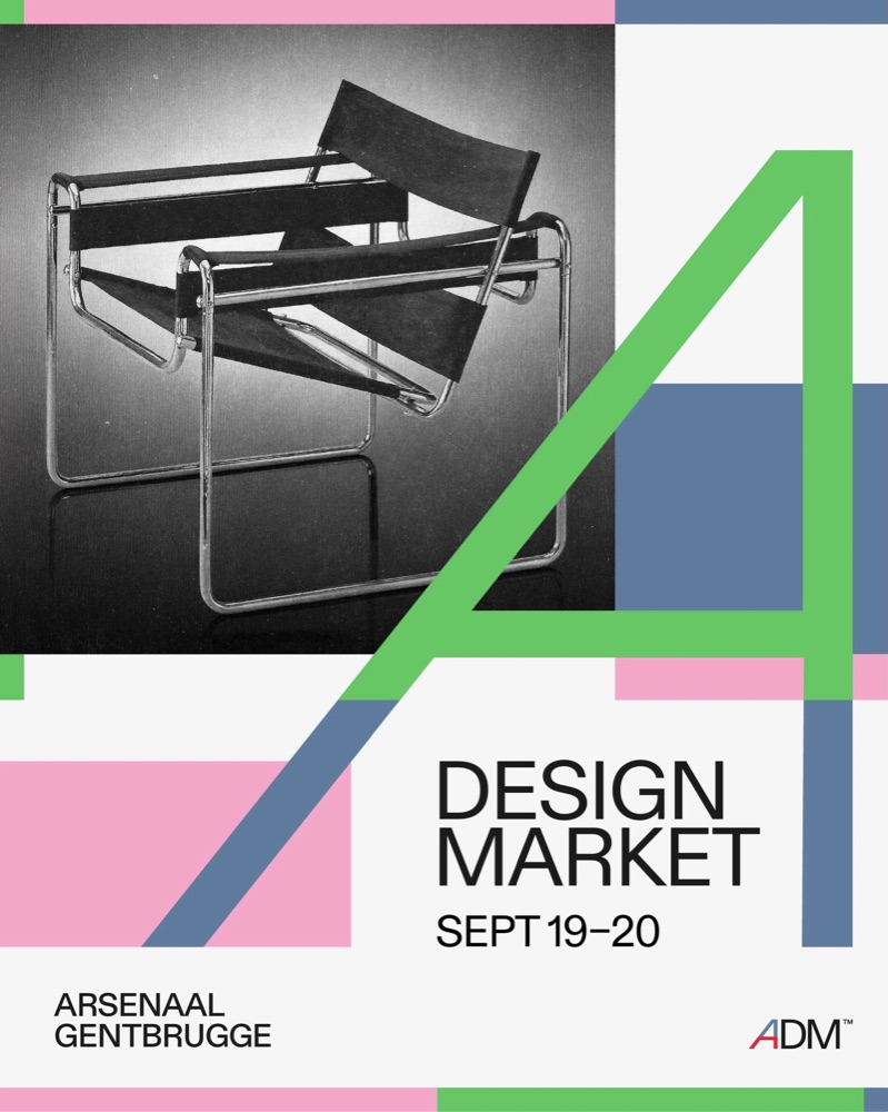 2 weeks until Gent Design Market hosted at Arsenaal Gentbrugge by @a_designmarket ✨