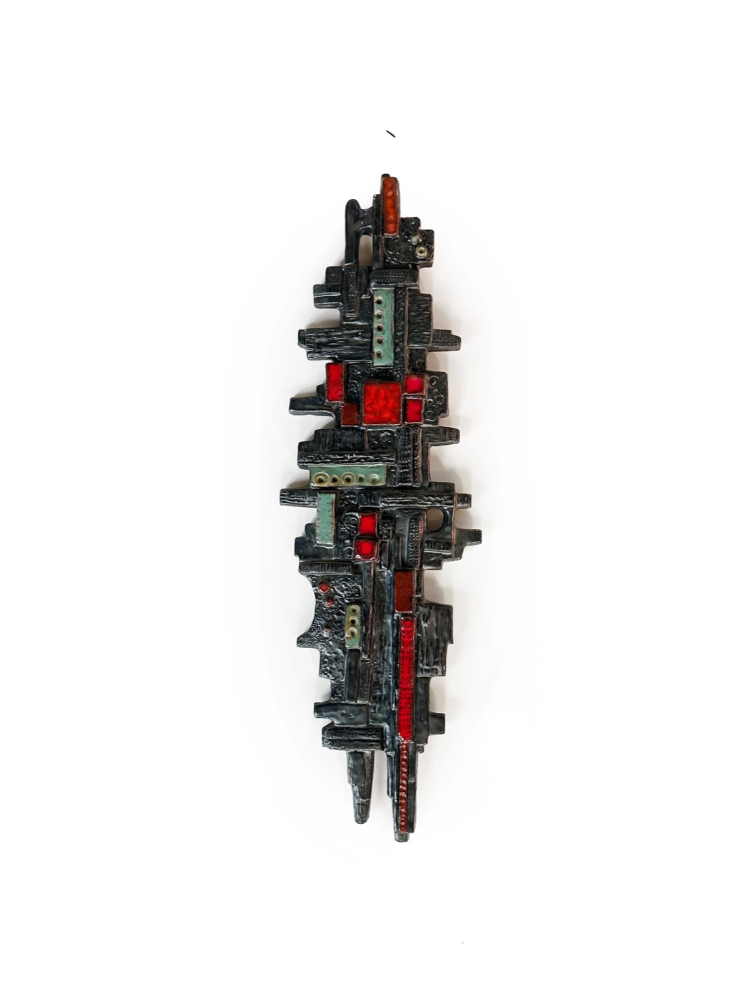 1960's Perignem wall sculpture by F. Sanchez