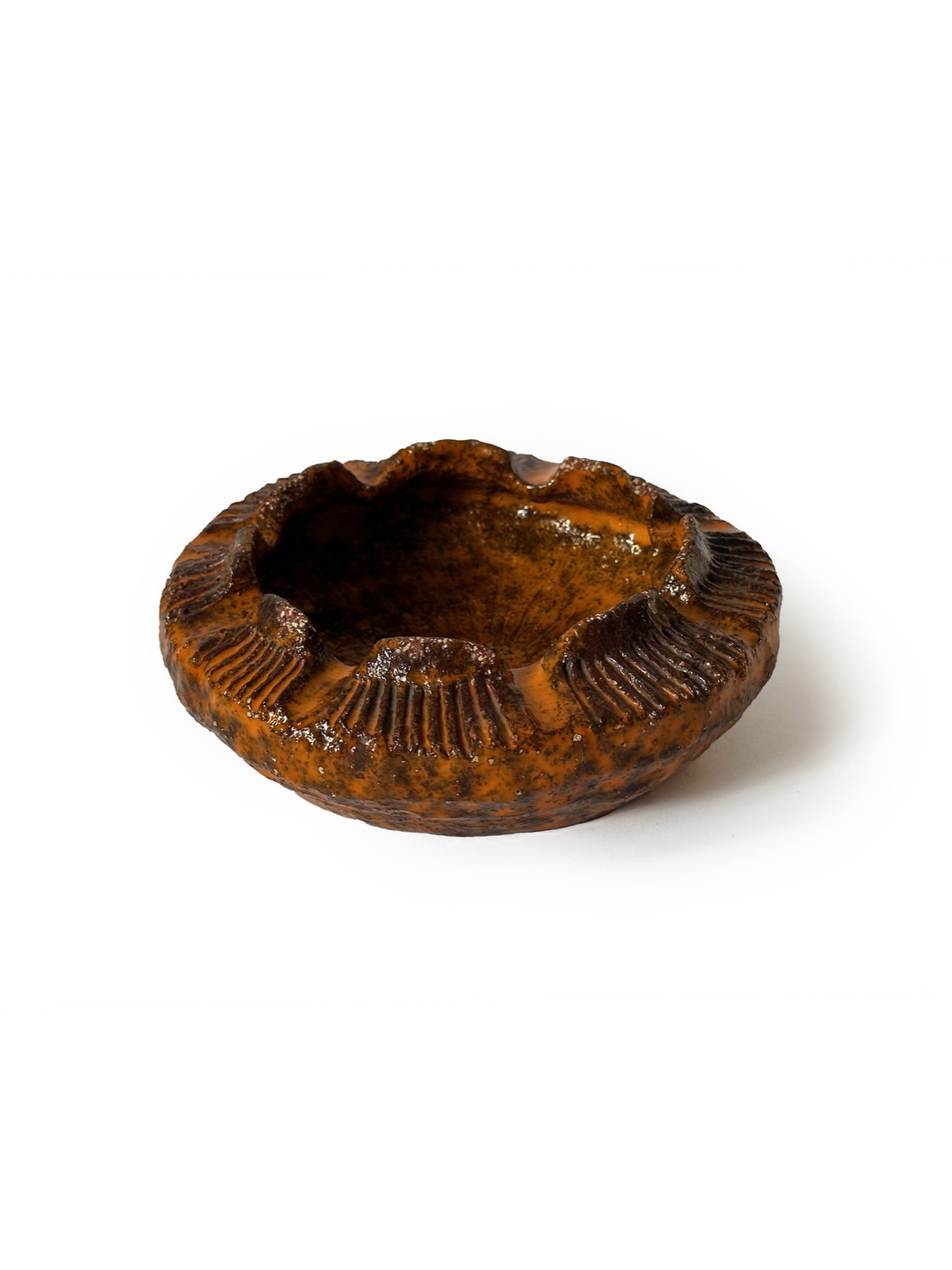 Brutalist artisan bowl or ashtray