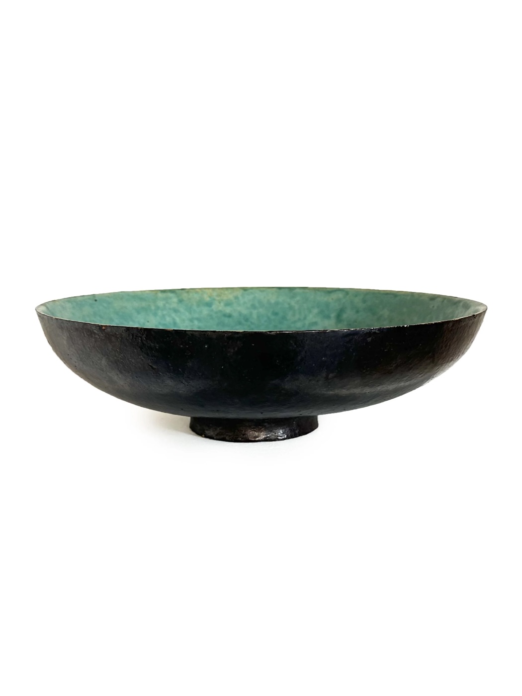 Large terracotta bowl by Denijs Goossens