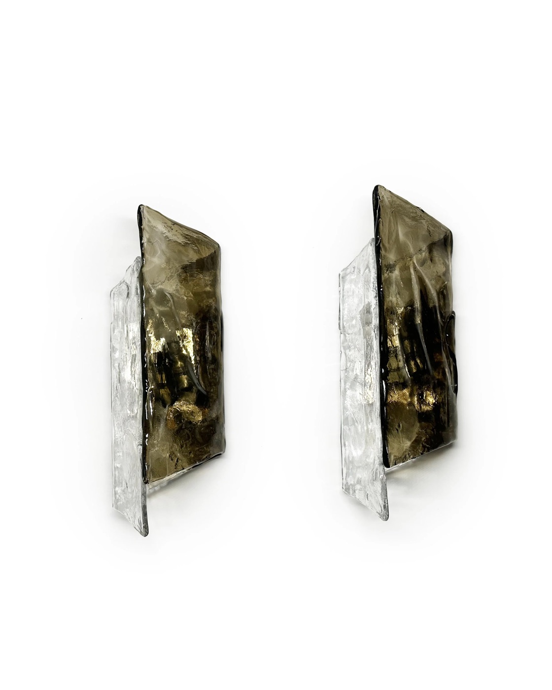 Pair of wall lamps by Carlo Nason for Kalmar, Austria 1970's