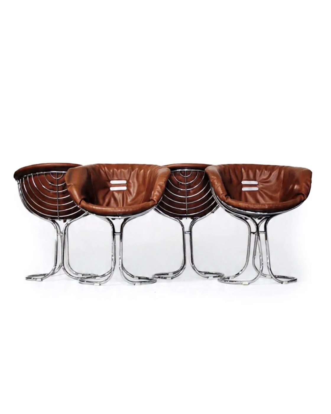 "Pan Am" dining chairs, Italy 1970's