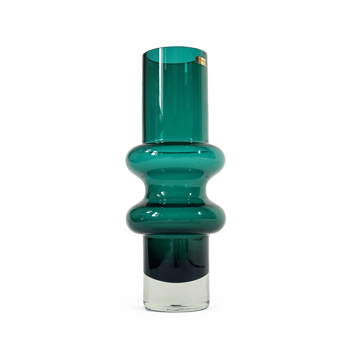 Scandinavian glass vase by Tamara Aladin
