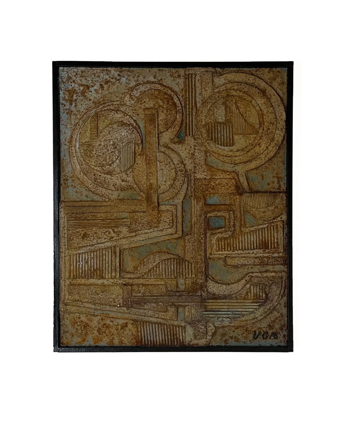 Brutalist artwork by Viktor Gottfried