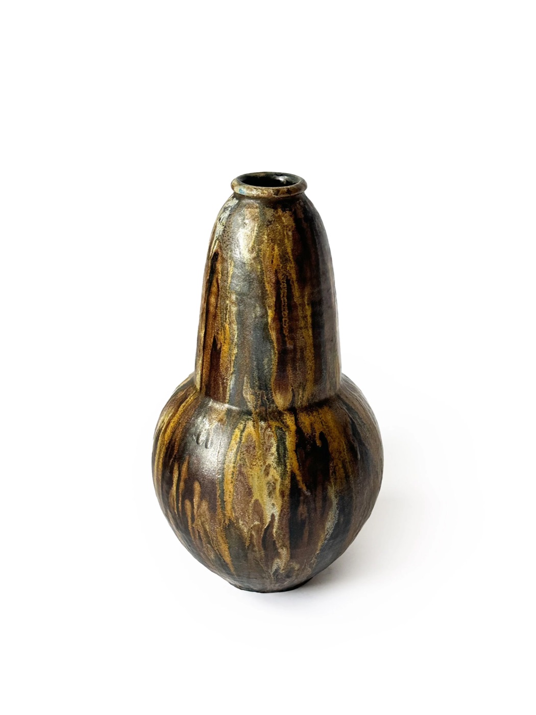 Stoneware vase by Roger Guérin