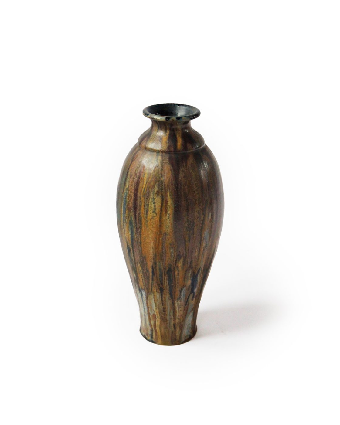 1930's Roger Guérin salt glaze vase